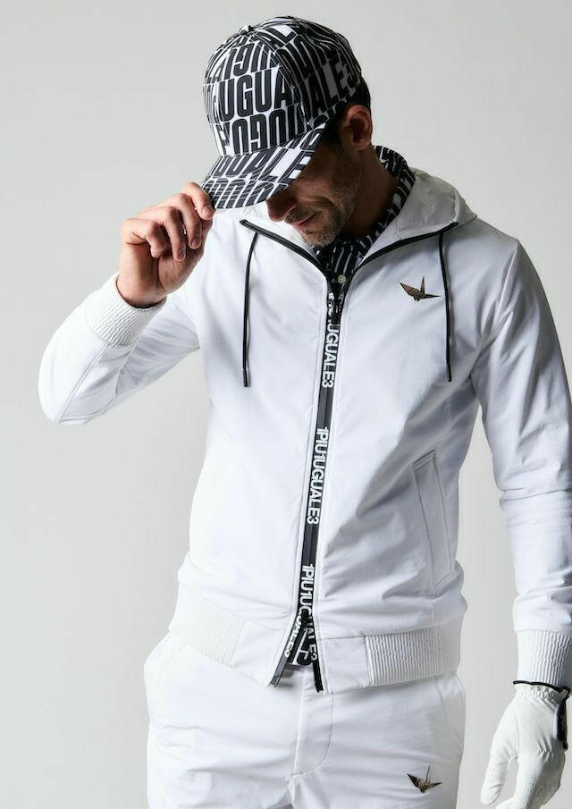 1PIU1UGUALE3 MENS 113 GOLF ZIP SHAKA PARKA