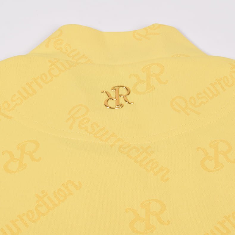 Resurrection WOMENS Monogram Jacquard High Neck Shirt