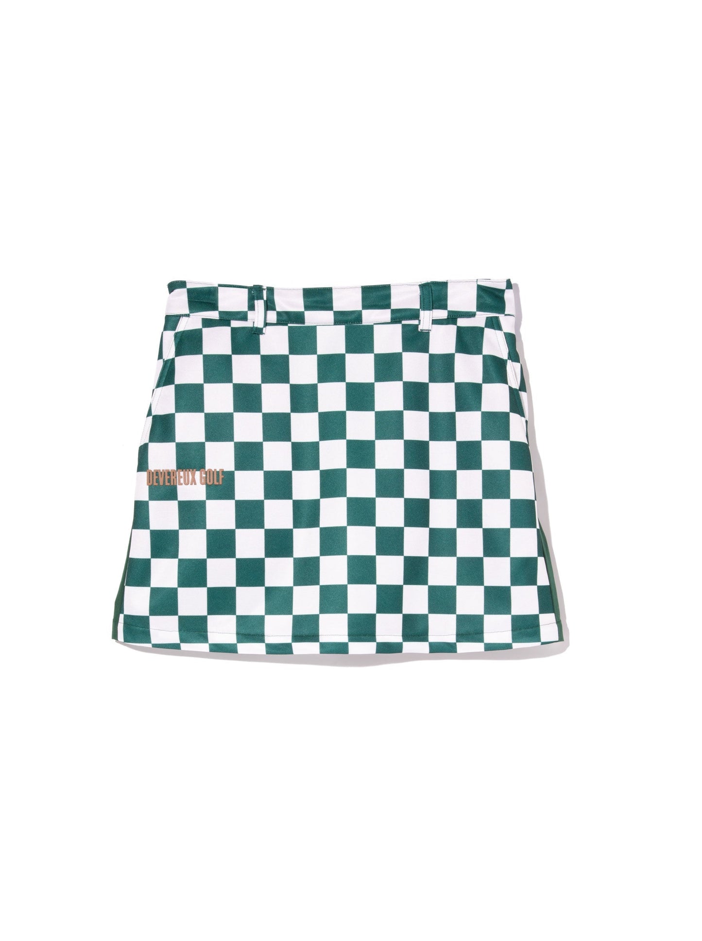 DEVEREUX GOLF WOMENS The Major BK Checker Skirt
