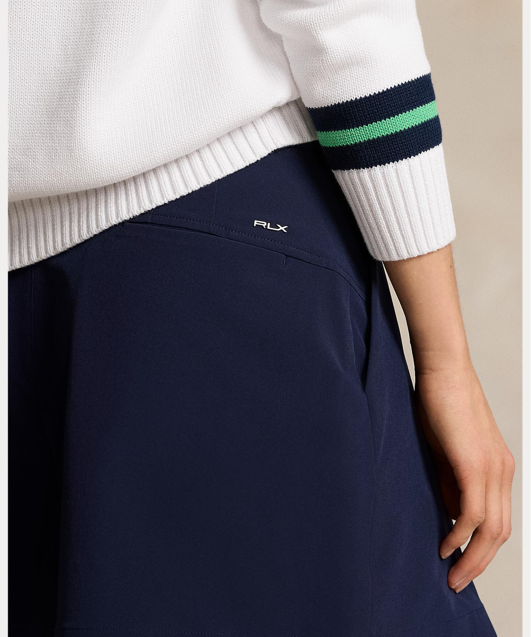 Ralph Lauren WOMENS Stretch pleated shorts