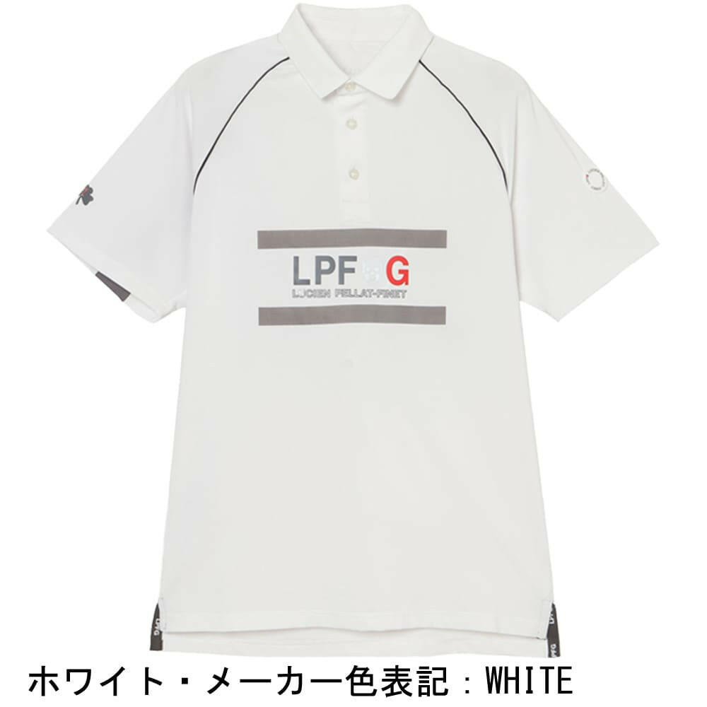 lucien pellat-finet MENS LPFG ラグランスリーブポロシャツ S/S