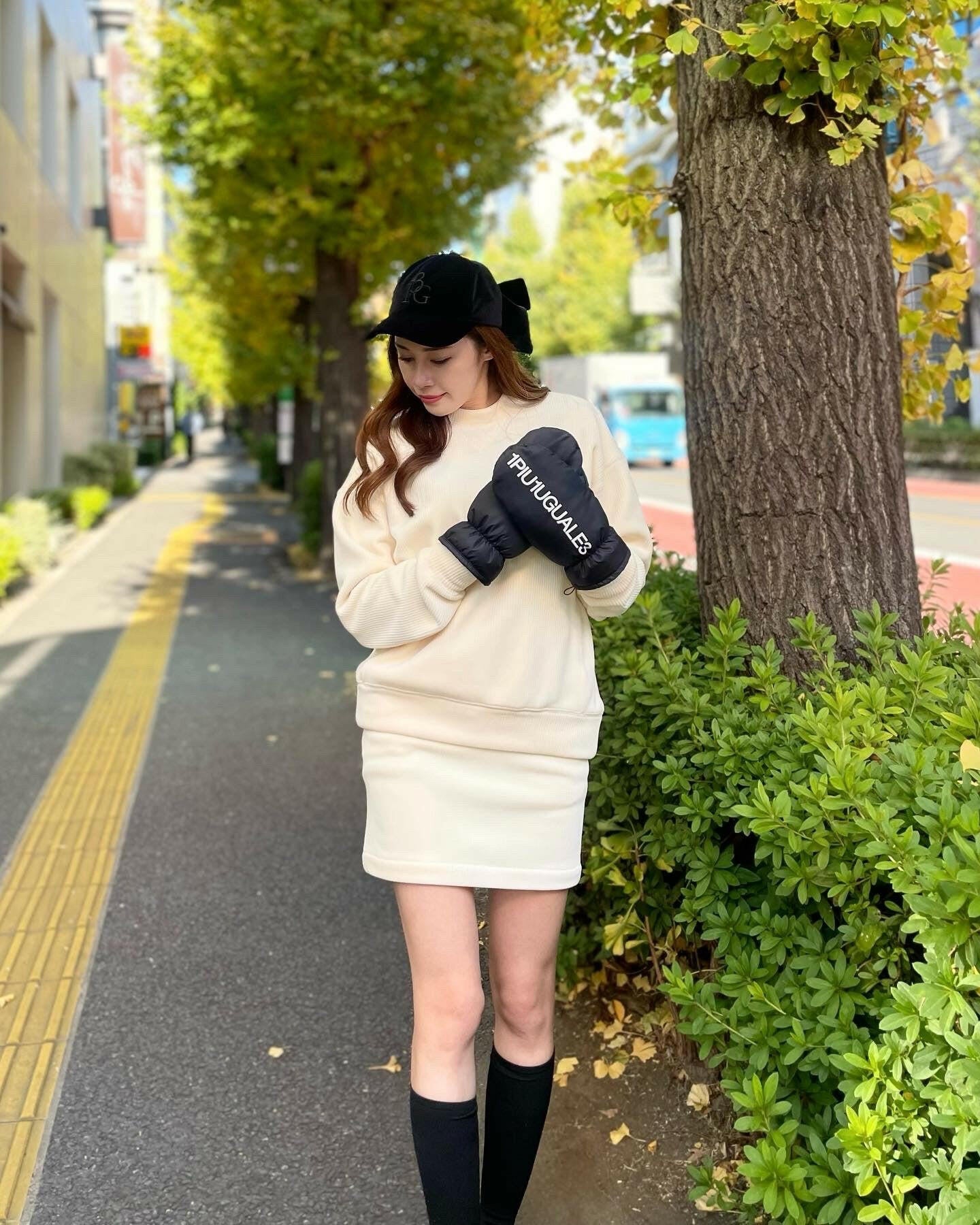 1PIU1UGUALE3 WOMENS 113 GOLF RAISED CREW