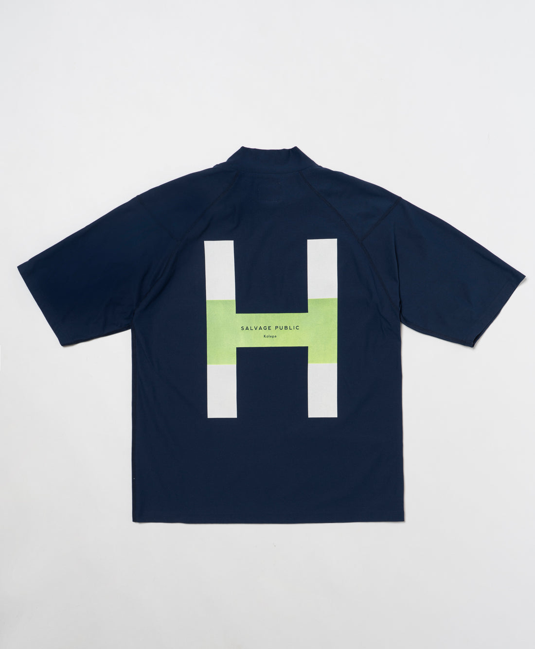 SALVAGE PUBLIC MENS SURF Mock neck S/S (HI)