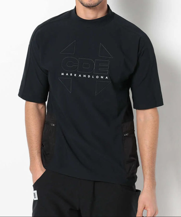 MARK&LONA MENS Mock Neck T-shirt