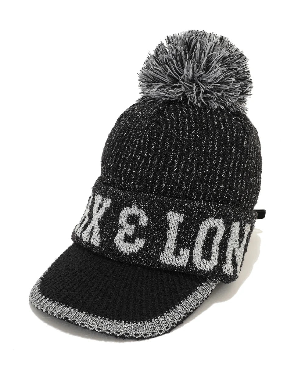 MARK&LONA WOMENS Scope Pom Visor Beanie
