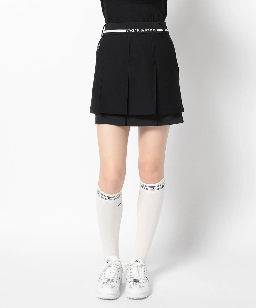 MARK&LONA WOMENS Cornel Layerd Pleated Skirt