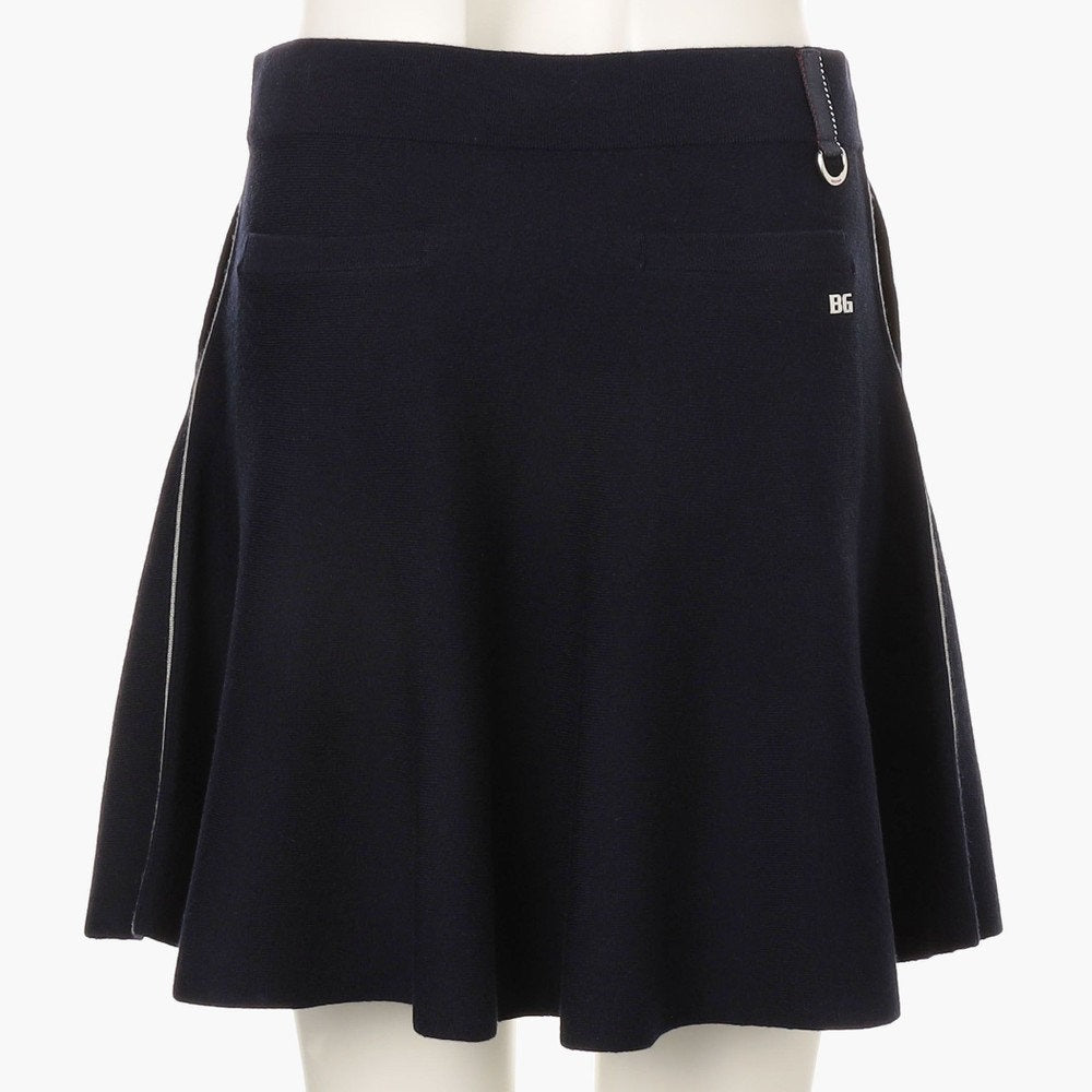 BRIEFING WOMENS CL WS GLITTER LINE KNIT FLARE SKIRT