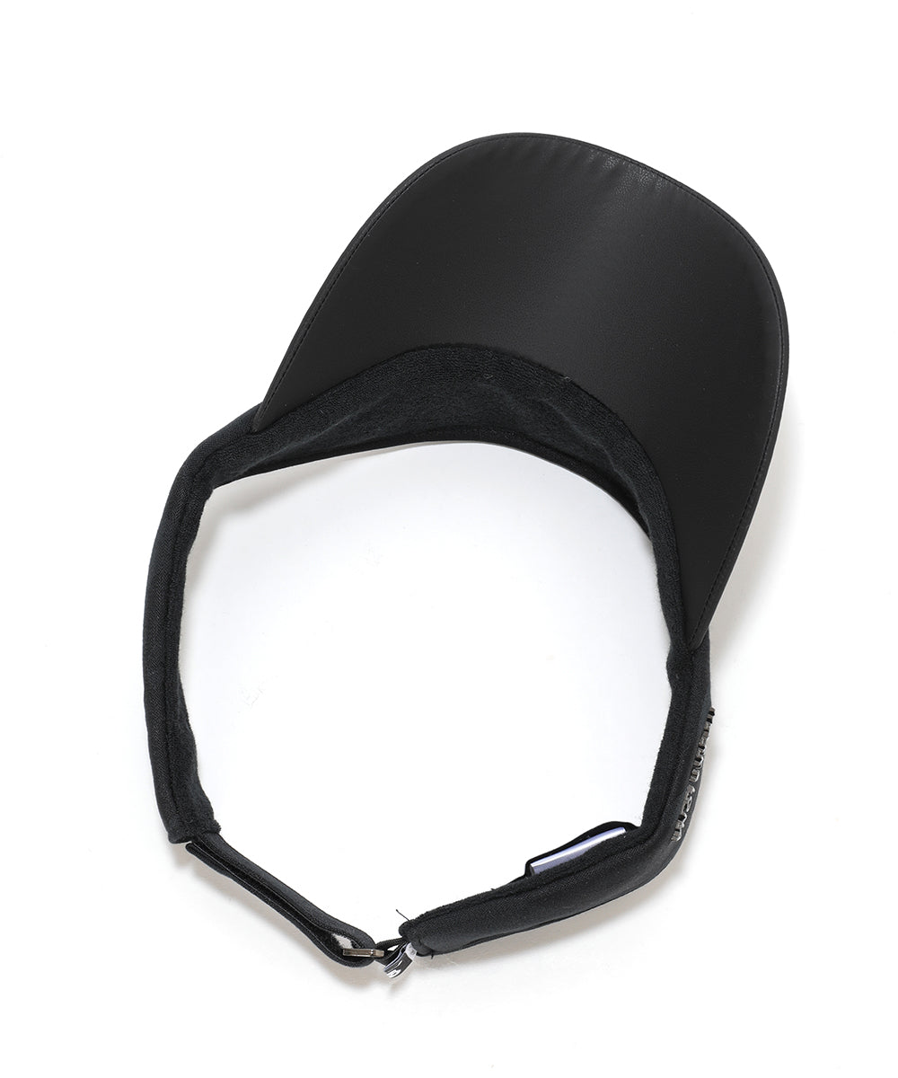 MARK&LONA MENS Gauge Camo Leather Trim Visor