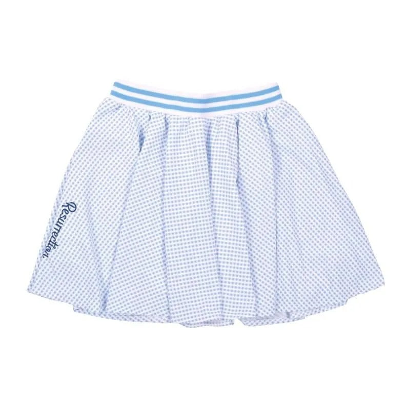 Resurrection WOMENS Gingham Check Skirt Flared