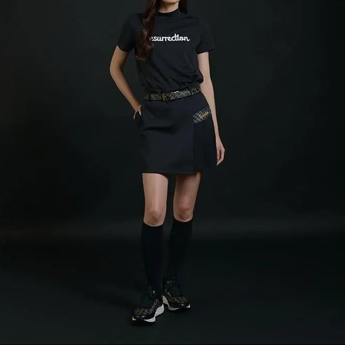 Resurrection WOMENS Silicone Logo Mock Neck