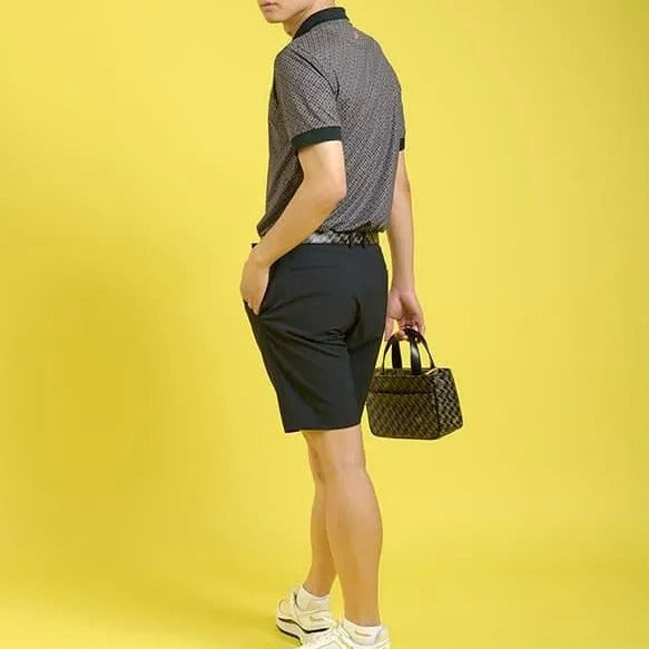 Resurrection MENS Shippo Pattern Polo Shirt