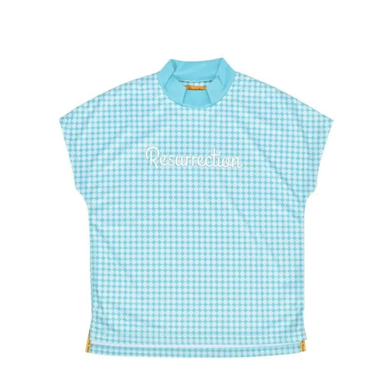 Resurrection WOMENS Scramble Cross Mock Neck