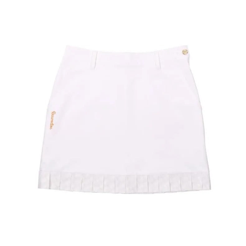 Resurrection WOMENS GM Print Narrow Pleated Skirt