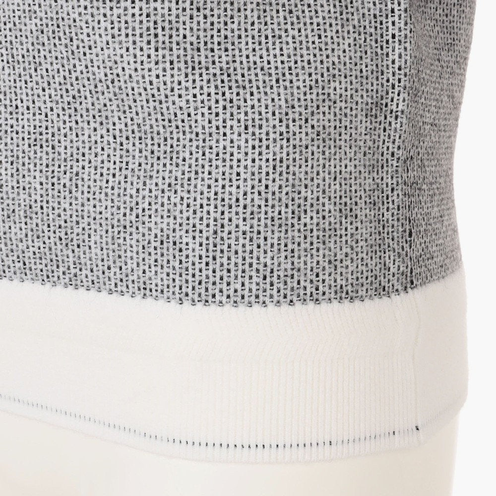 BRIEFING WOMENS WS BIRDS EYE LOGO CREWNECK KNIT