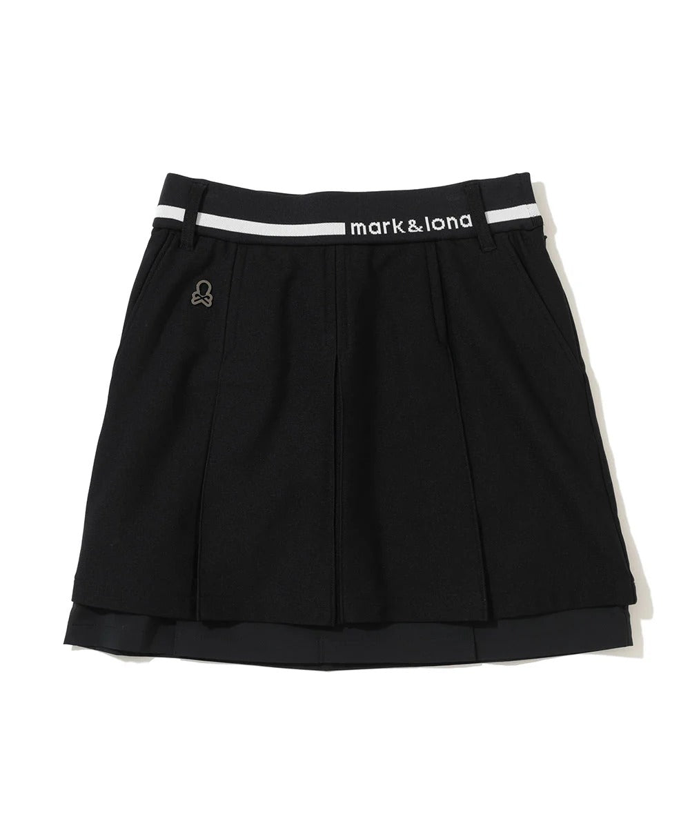 MARK&LONA WOMENS Cornel Layerd Pleated Skirt