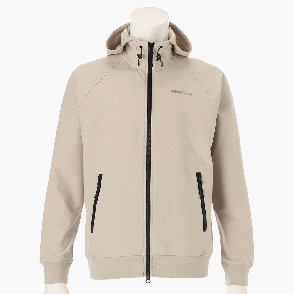 BRIEFING MENS MS STORMFLEECE BACK DOTS PARKA