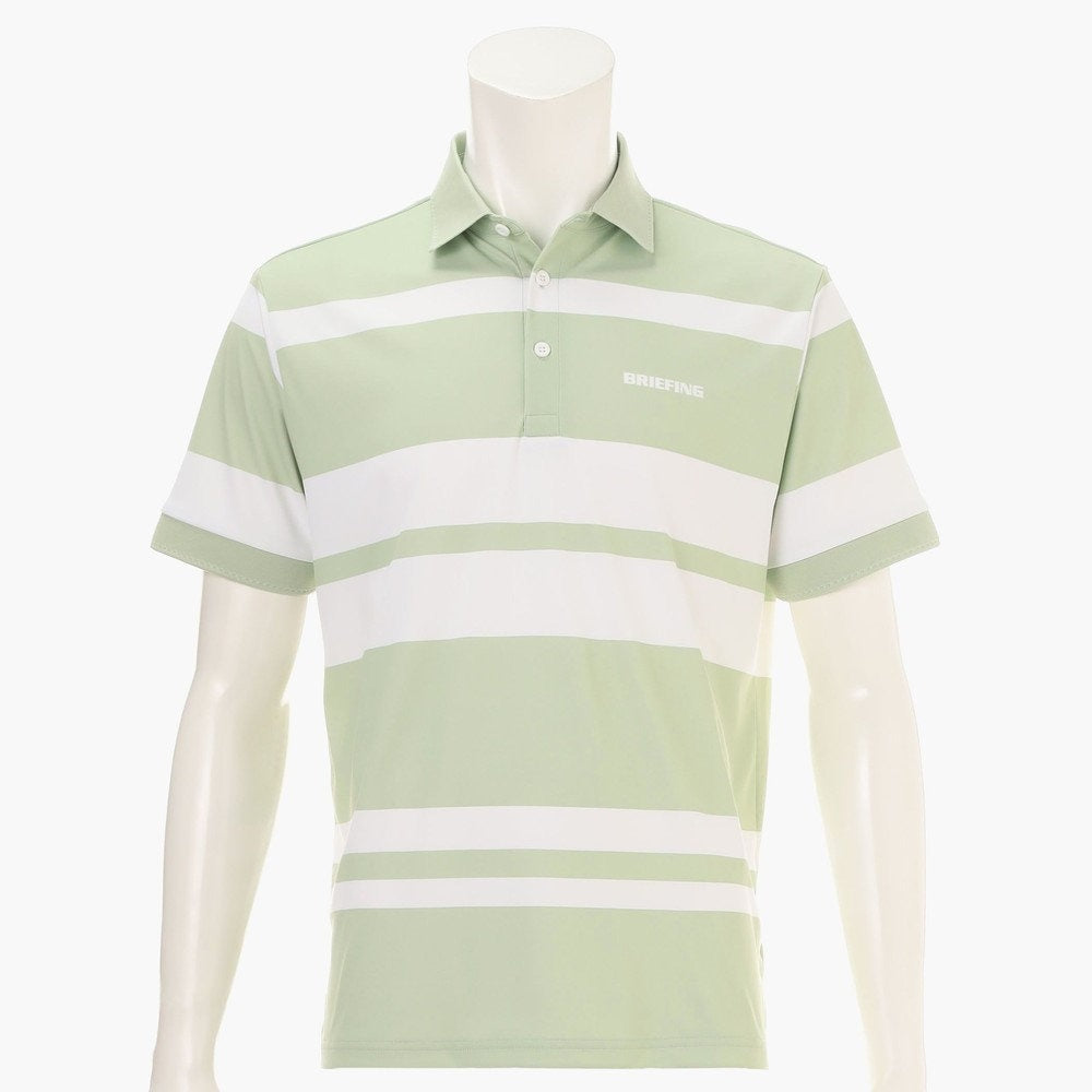 BRIEFING MENS MS PANEL STRIPE POLO RF