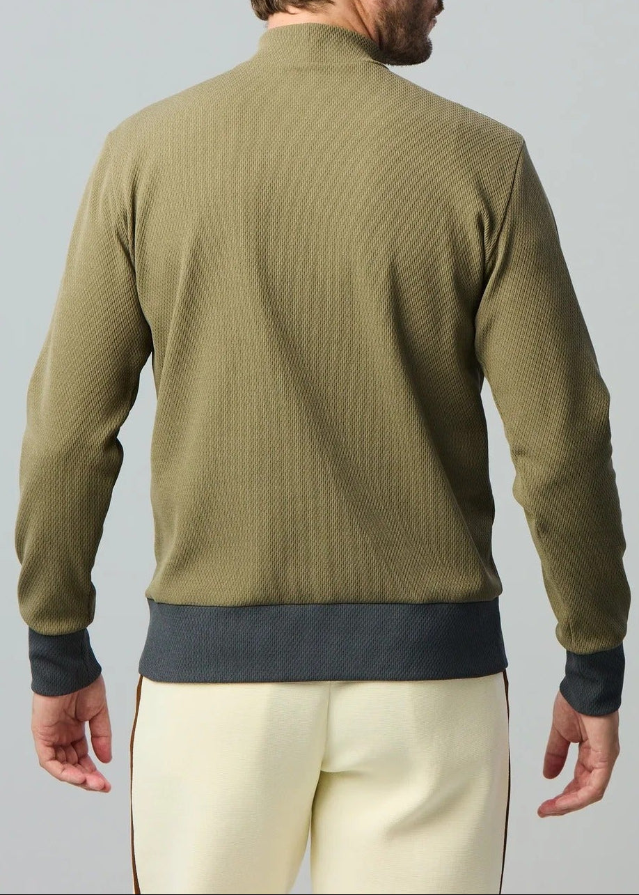 HERG1 MENS UV & Ultralight Thermal Knit Mock Neck