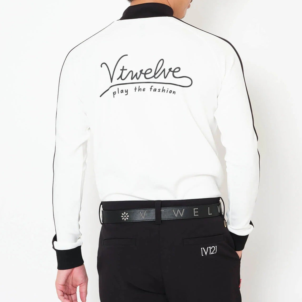 V12 MENS SL L/S MOCK