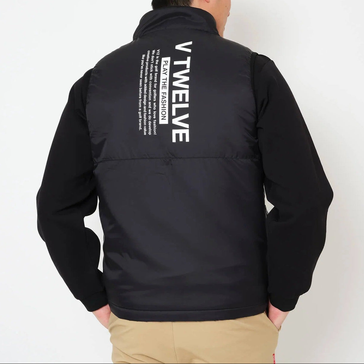 V12 MENS FLUFFY VEST