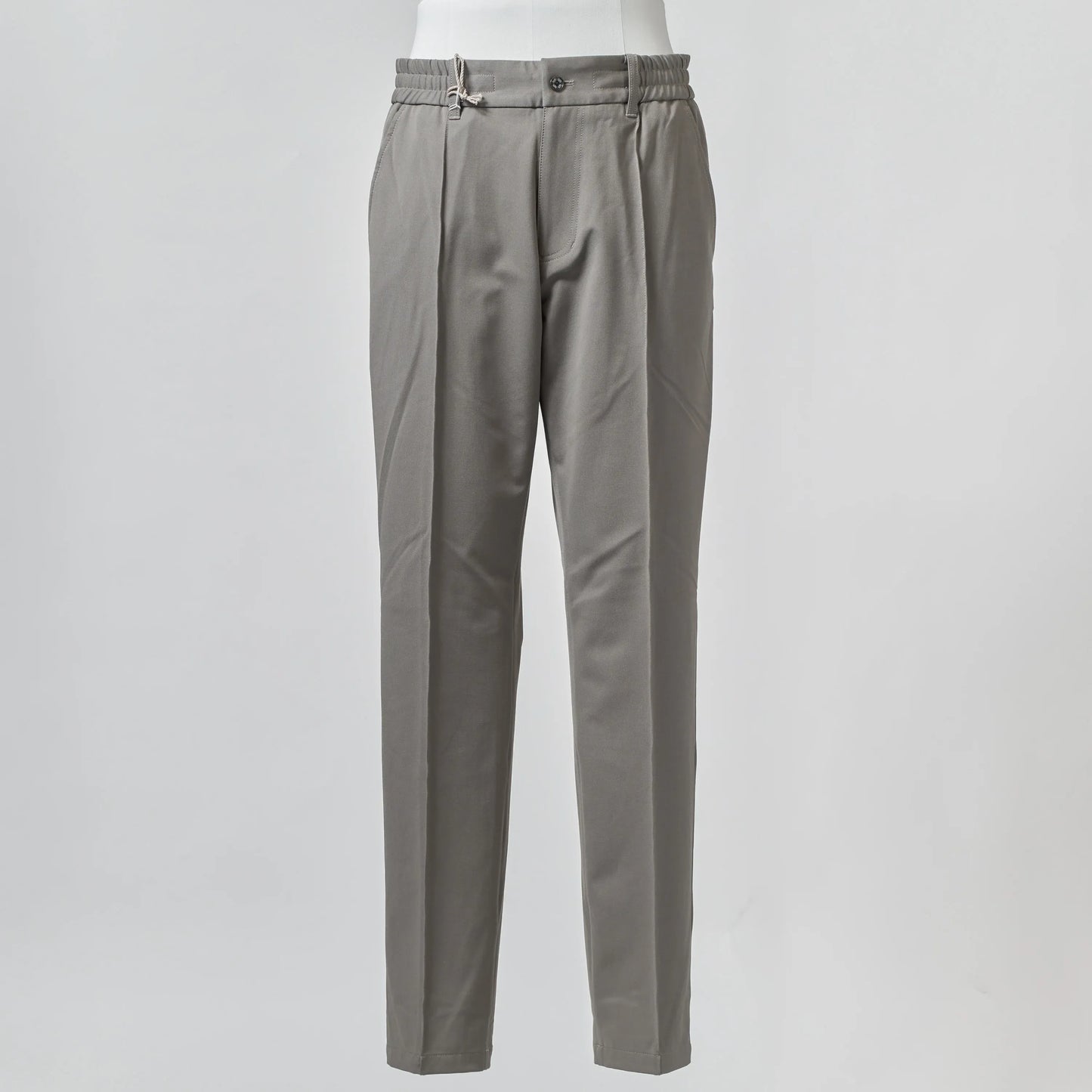 TRATTO MENS UNIR twill 2way argan oil pin tuck easy wide