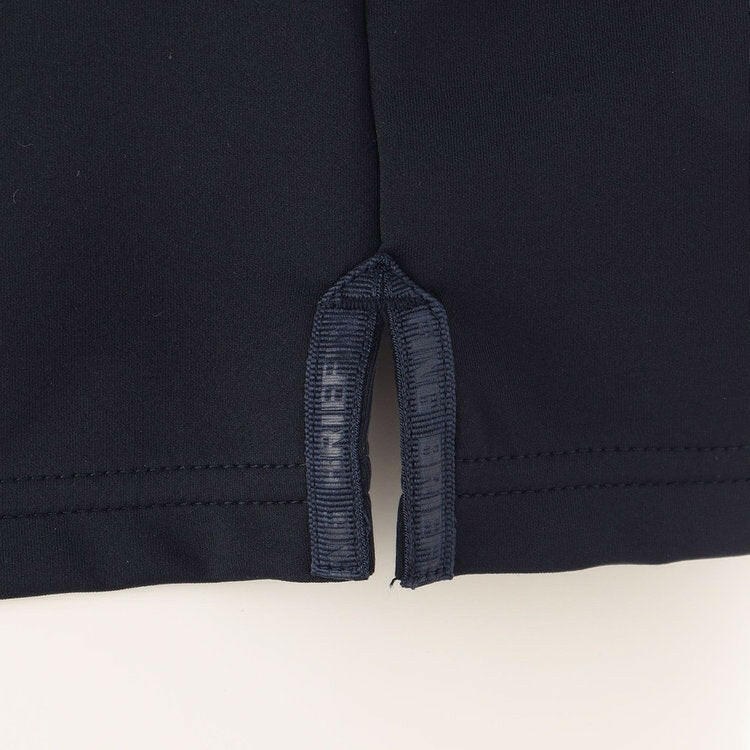 BRIEFING MENS CE LOGO RIB HIGH NECK RELAXED FIT