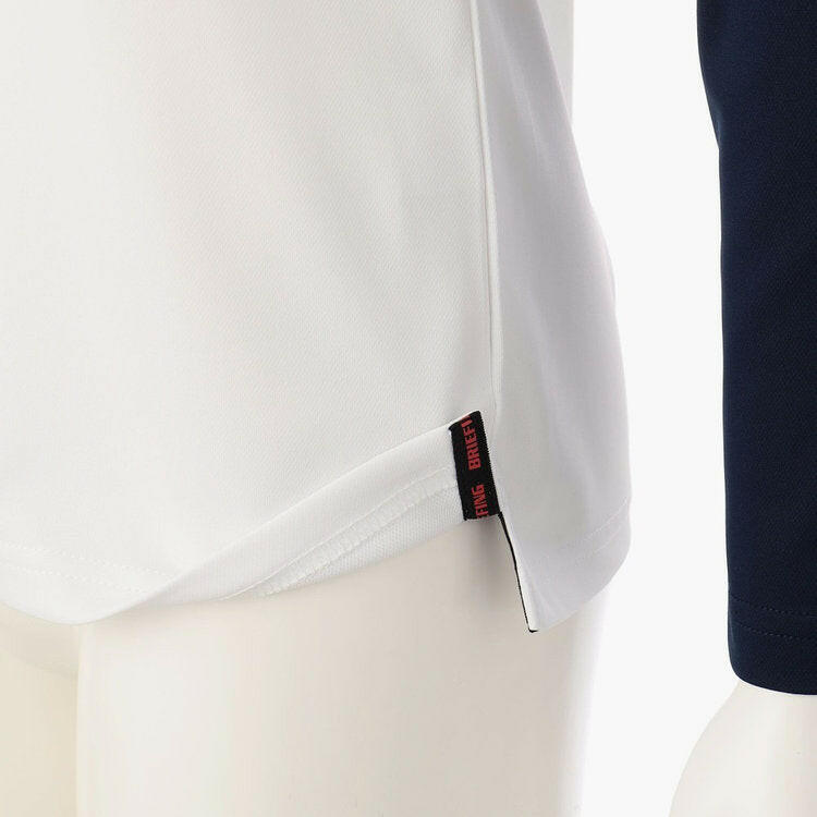 BRIEFING WOMENS BI-COLOR LS HIGH NECK