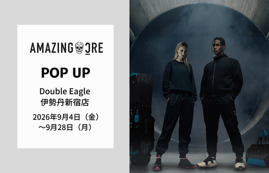 【POP UP】伊勢丹新宿店「AMAZINGCRE」開催(9/4～9/28)