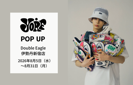 【POP UP】伊勢丹新宿店「YORF GOLF」開催(8/5～8/31)
