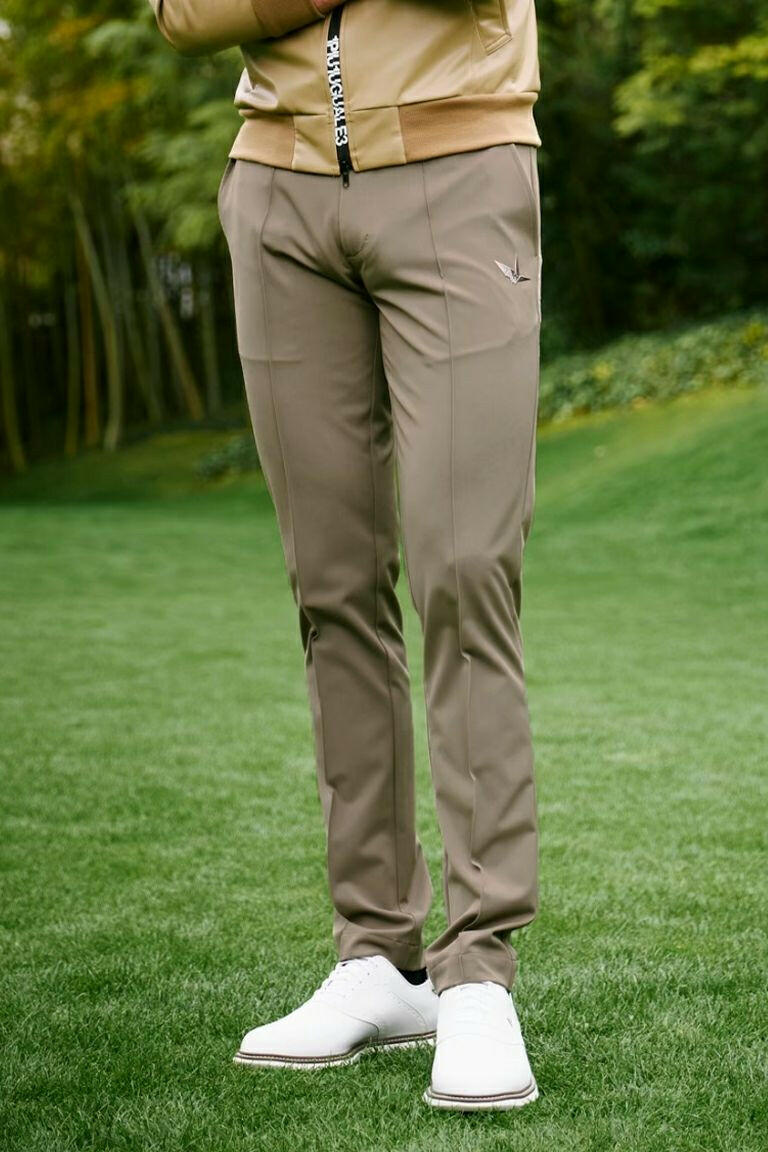 1PIU1UGUALE3 GOLF CREASE PANTS-