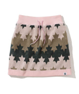 HORN GARMENT WOMENS Starry Maple Border Skirt