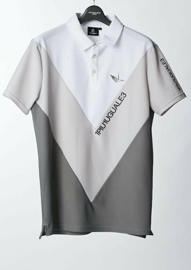 1PIU1UGUALE3 MENS 113 GOLF S/S POLO VICTORY SWITCH