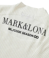 MARK&LONA WOMENS CD8-IFNT Mock Neck Short Sleeve Knit