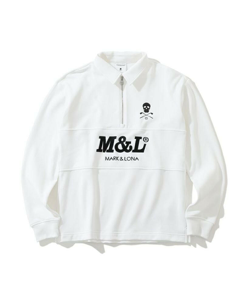 美品　2023　マークアンドロナ エスカレード ハーフジップ フリース ポロ MARK&LONA MENS Escalade Zip Fleece Polo