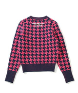 MARK&LONA WOMENS Ever Dogtooth Shorty Sweater