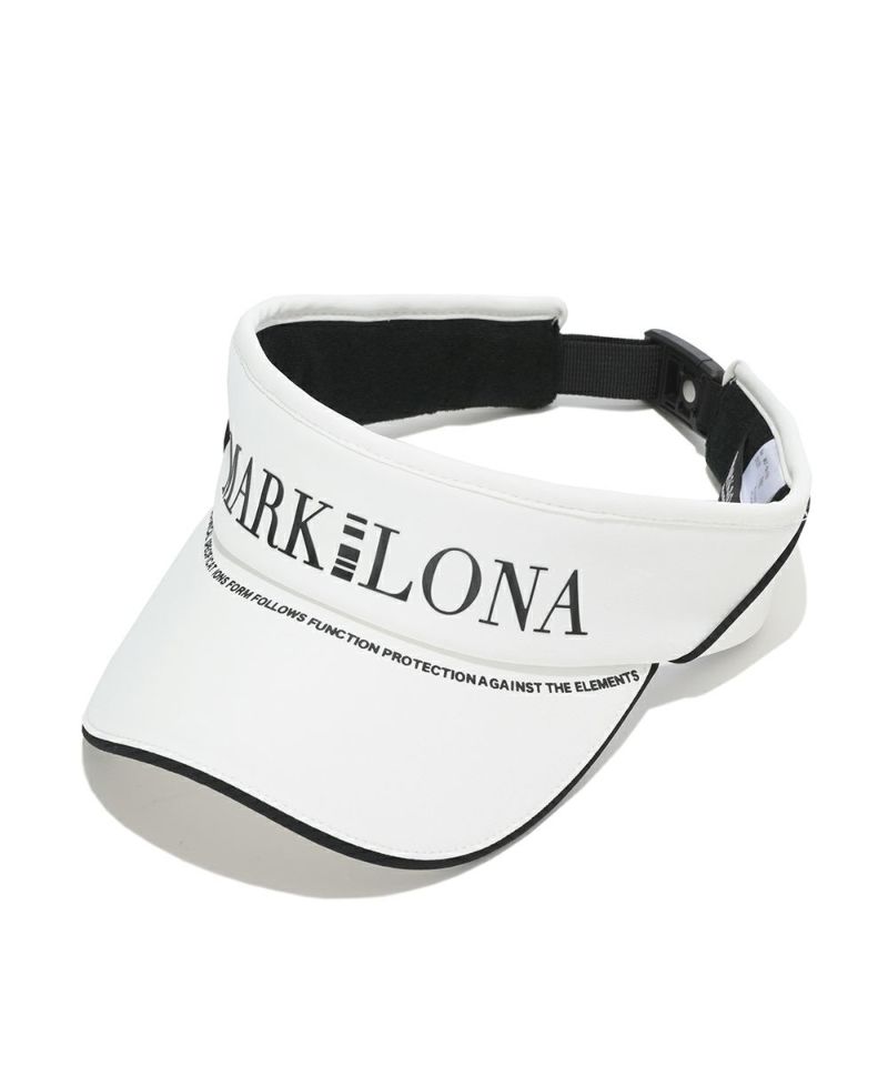 MARK&LONA Logo Print Visor
