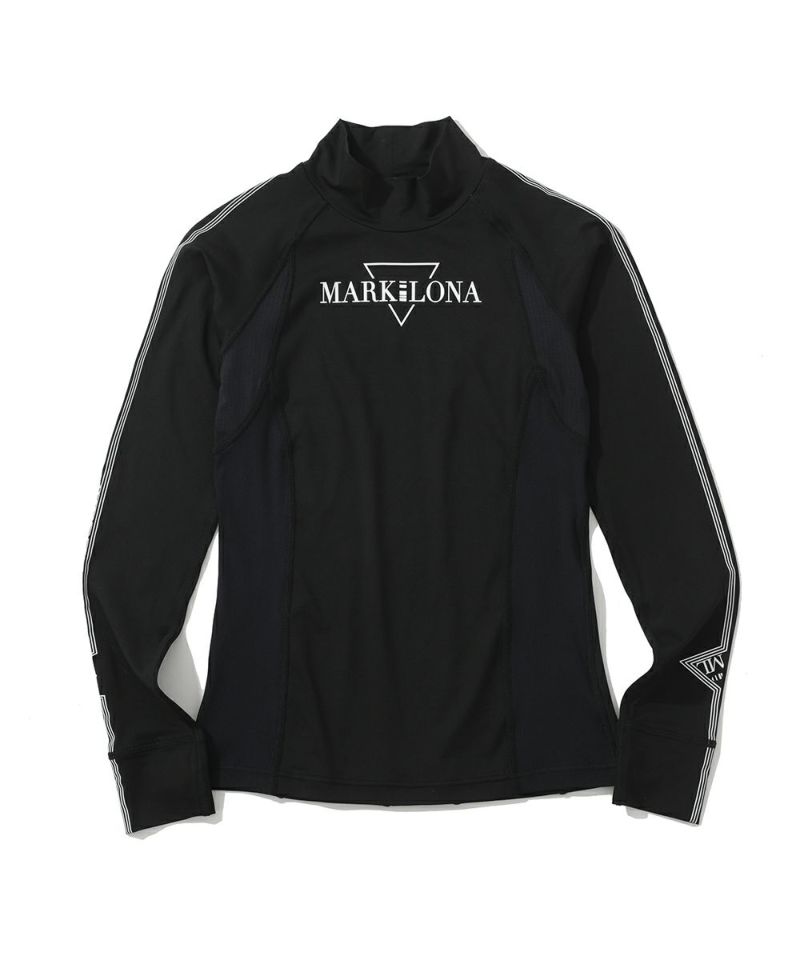 MARK&LONA WOMENS Mock Neck Long Sleeve Shirt