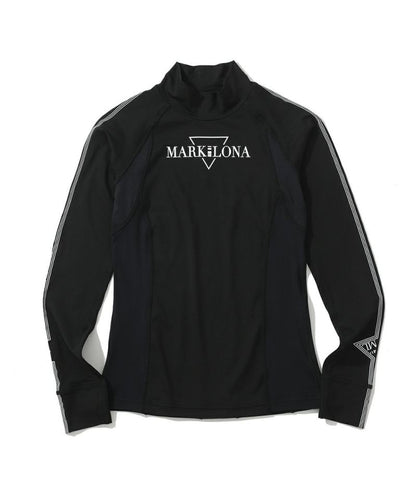 MARK&LONA WOMENS Mock Neck Long Sleeve Shirt