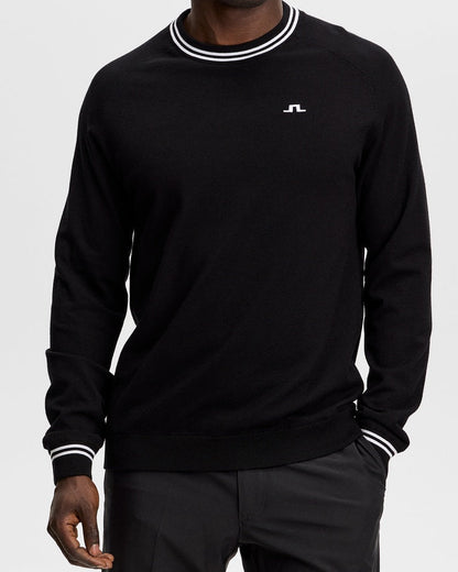 J.LINDEBERG MENS Kenny Windbreaker Knit Sweater