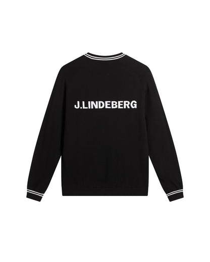 J.LINDEBERG MENS Kenny Windbreaker Knit Sweater
