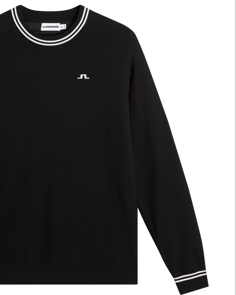 J.LINDEBERG MENS Kenny Windbreaker Knit Sweater