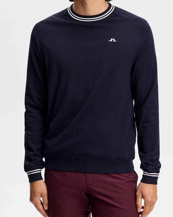 J.LINDEBERG MENS Kenny Windbreaker Knit Sweater