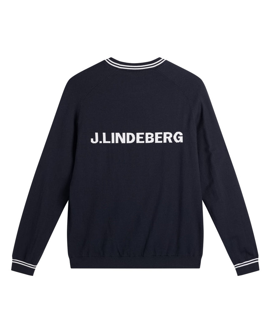 J.LINDEBERG MENS Kenny Windbreaker Knit Sweater