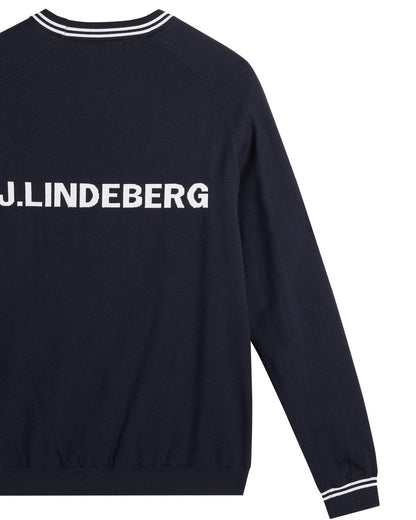J.LINDEBERG MENS Kenny Windbreaker Knit Sweater