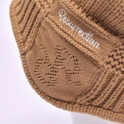 Resurrection Knit hat with ear warmers