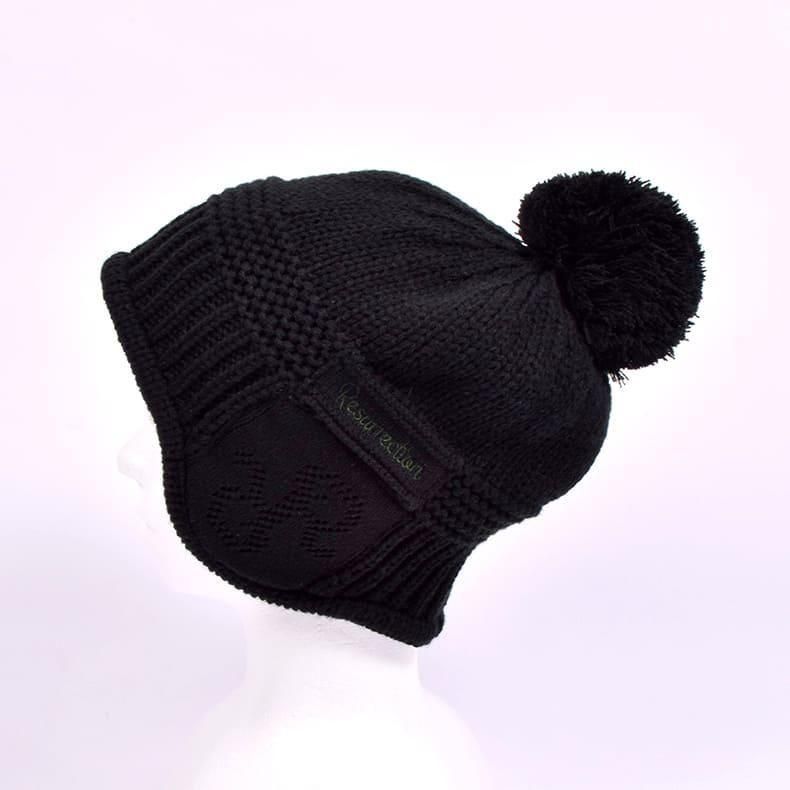 Resurrection Knit hat with ear warmers