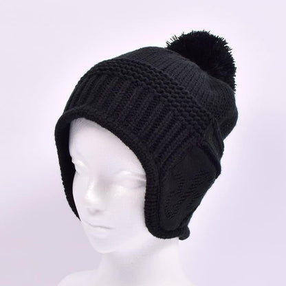 Resurrection Knit hat with ear warmers