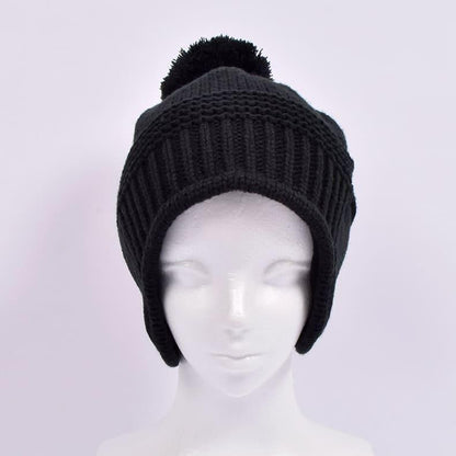Resurrection Knit hat with ear warmers