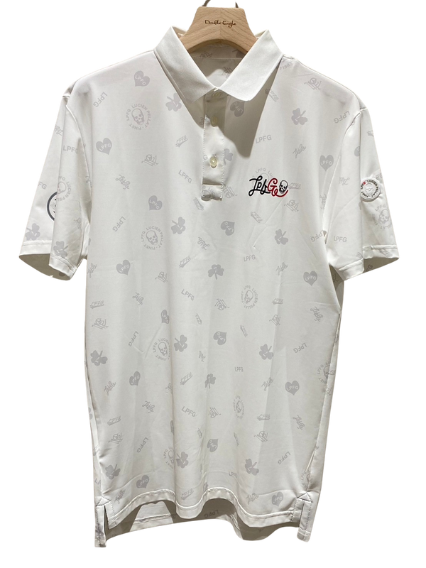 lucien pellat-finet MENS LPFG ALL OVER  Printed polo shirts S/S