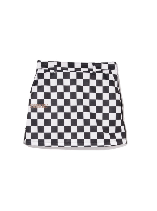 DEVEREUX GOLF WOMENS The Major BK Checker Skirt